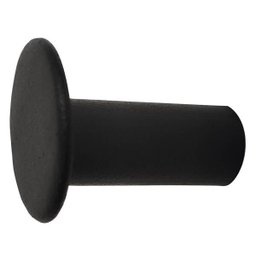 Pino Suporte Espelho Adnet Parede Aço 3cm Preto - 6