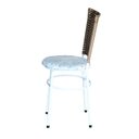 Ver imagem 4 de 6 Cadeiras para Mesa Branca Hawai Avelã Assento Floral:floral Gelo