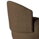 Ver imagem 4 de Poltrona Decorativa Beatriz Orgânica Linho Marrom