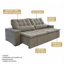 Ver imagem 2 de Sofá 2 Módulos de 1,00M Cada Londres Fatto Estofados