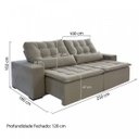 Ver imagem 4 de Sofá 2 Módulos de 1,00M Cada Londres Fatto Estofados