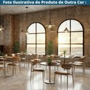 Ver mais imagens de Kit 2 Cadeiras Napoli Agatha Fratini Assento Encosto Revestidos Tecido Nude Base Aço Amadeirado