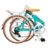 Bicicleta Dobrável Rio Xl Aro 24" com 6 Marchas Durban Turquesa (mostruário) - 2
