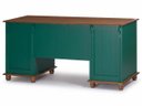 Ver imagem 3 de Escrivaninha Linz 6 Gavetas 80 X 176 X 50 Cm (a X L X P)