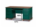Ver imagem 4 de Escrivaninha Linz 6 Gavetas 80 X 176 X 50 Cm (a X L X P)