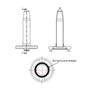 Ver imagem 2 de ESGUICHO JATO SÓLIDO 1.½ E.R x 13mm LATÃO PARA MANGUEIRA DE INCÊNDIO - METALCASTY