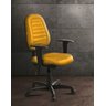 Cadeira de Escritório Internauta Premium Martiflex Amarelo - 3