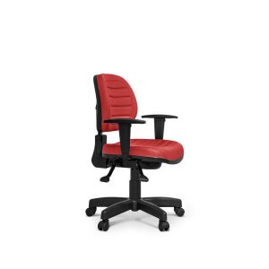 Cadeira Executiva Giratória Internauta Courissimo Vermelha