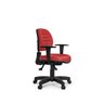 Cadeira Executiva Giratória Internauta Courissimo Vermelha - 1