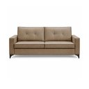 Ver imagem 3 de Sofá Sala de Estar Marselha 210cm 3 Lugares Pés em Metal Bouclê Castor M1 - Monari Design