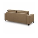 Ver imagem 4 de Sofá Sala de Estar Marselha 210cm 3 Lugares Pés em Metal Bouclê Castor M1 - Monari Design