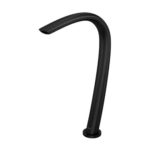 Bica de Mesa M para Lavatório Deca You Wave Black Matte - 1791.bl106.mt