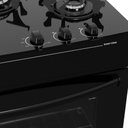 Ver imagem 2 de Fogão 5 Bocas a Gás Realce Smart Glass Cr222 Preto Bivolt