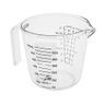 Jarra para Medir Receitas Jarra Medidora 600 ml mede ml, cup e oz - HK - 1