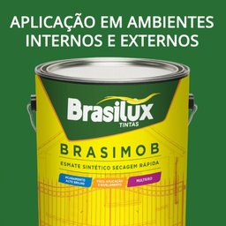 Tinta Esmalte Sintético Azul França Brasilux 0,9l - 2