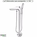 Ver mais imagens de Kit Banheira Imersão Luxo Freestanding 1.50m C/mist Cromado