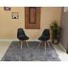 Conjunto de Mesa Dobrável Retrátil 120 x 75 Noronha + 2 Cadeiras Eiffel - Preta - 4