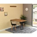 Ver imagem 2 de Conjunto de Mesa Dobrável Retrátil 120 x 75 Noronha + 2 Cadeiras Eiffel - Preta