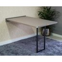 Ver imagem 3 de Mesa Dobrável Retrátil de Parede 120x75 - Volpi