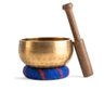 Conjunto de Tigela Tibetana para Cantar Tigela Sonora de Meditação Feita À Mão no Nepal para Ioga, C - 1