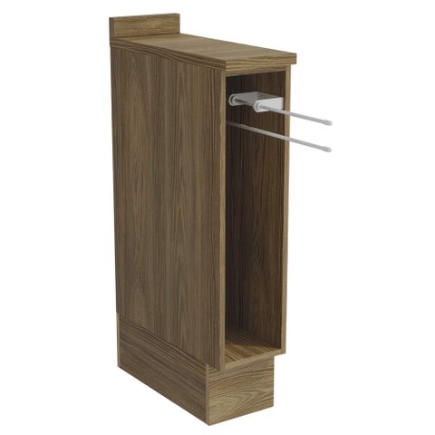 Armário de Cozinha Balcão Toalheiro 20cm com Tampo M620 Botanic Kappesberg