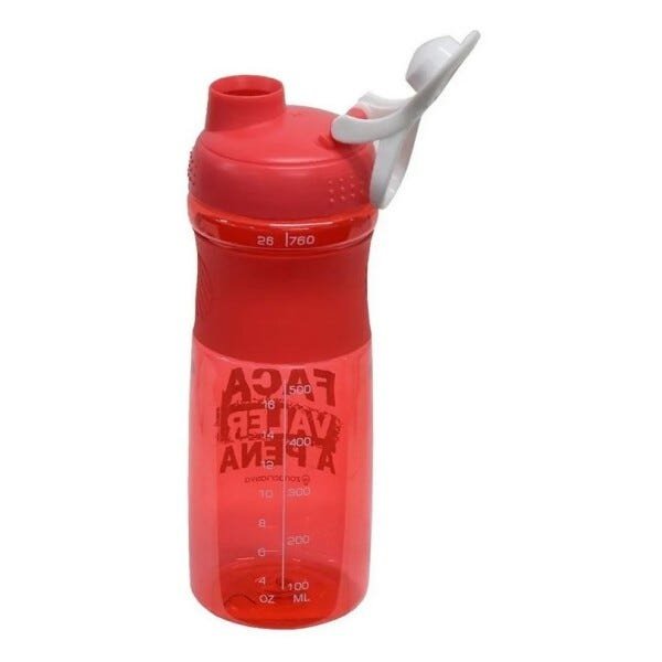 Garrafa Shaker Com Misturador - Faça Valer A Pena - 760ml Zc - 2