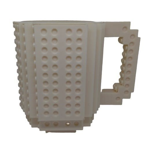 Caneca Lego 500Ml com Acessórios:Off-White - 1