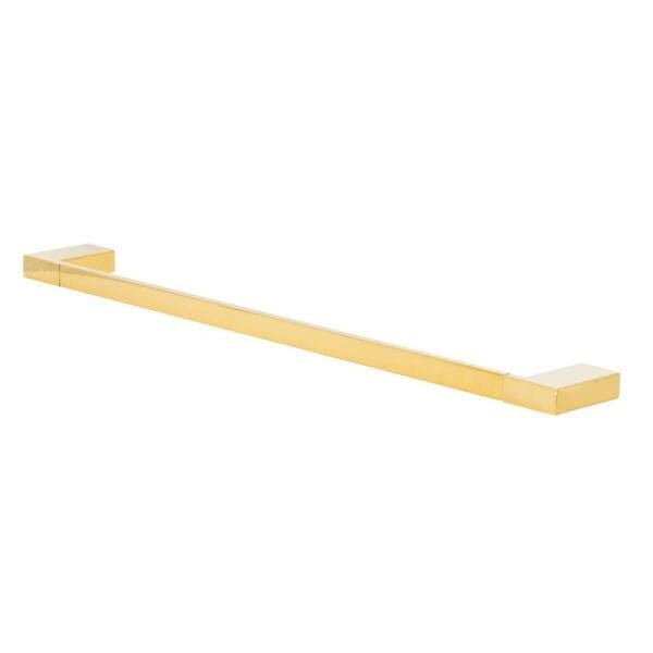 Toalheiro Porta Toalhas de Banho de Parede Dourado Lux 60cm - 1