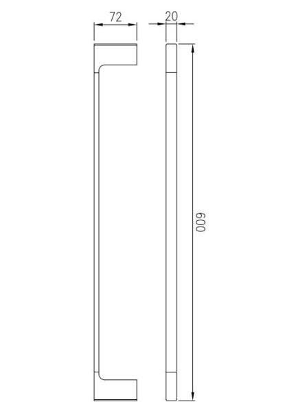 Toalheiro Porta Toalhas de Banho de Parede Dourado Lux 60cm - 3