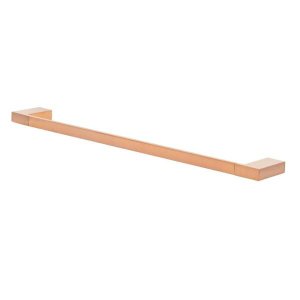 Toalheiro Porta Toalhas de Banho Parede Rose Gold Lux 60cm