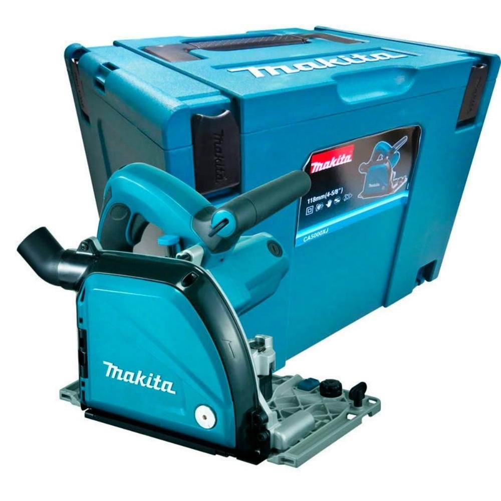 Fresadora Alumínio 1300w com Disco Maleta Mak-pac Adaptável a Coletor de Pó Ca5000xj 127v Makita