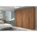 Ver imagem 5 de Guarda Roupa Casal 6 Portas e 6 Gavetas Guarapari Cinamomo - Panan