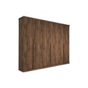 Ver imagem 7 de Guarda Roupa Casal 6 Portas e 6 Gavetas Guarapari Cinamomo - Panan