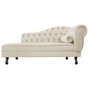 Ver imagem 2 de Diva Recamier Diana 185cm Lado Esquerdo Suede - ADJ Decor - Bege