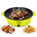 Ver imagem 3 de Panela Eletrica Grill Antiaderente Duas Potencias 22cm 220V