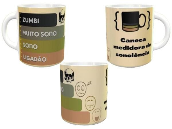 Caneca Sono Preguiça - 1