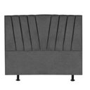 Ver imagem 2 de Cabeceira Estofada Bélgica 160cm Queen Size Para Cama Box Quarto Linho Cinza - Gat Magazine