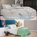 Ver imagem 5 de Edredom Casal Queen Size Romance Dupla Face Super Luxuoso Petit Poa:verde