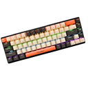 Ver imagem 1 de Teclado Gamer Mecânico Rgb 68 Teclas Macias Switch Red Laranja 2