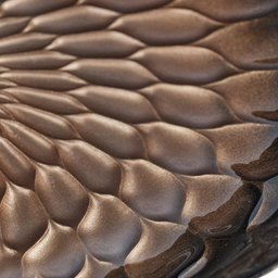 Centro de Mesa de Vidro Belgravia Iris Luster 40cm x 7cm - 3