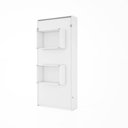 Ver imagem 3 de Cama Dobrável Retrátil Vertical Solteiro Branco