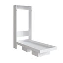 Ver imagem 2 de Cama Dobrável Retrátil Vertical Solteiro Branco