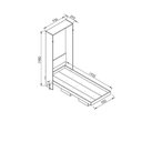 Ver imagem 7 de Cama Dobrável Retrátil Vertical Solteiro Branco