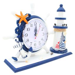 Relógio de Mesa Timão Náutico Farol Marítimo - 3