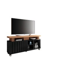 Bancada Para TV Até 50 Polegadas Briz 1.3 Preto E Nature - 2