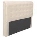 Ver imagem 1 de Cabeceira Casal de Cama Box Estofada Ana 140 Cm Veludo