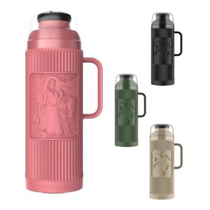 Garrafa Térmica 1 Litro Chimarrita Termolar Chimarrão Chá:rosa