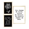 Kit 3 Quadros Decorativos para Hall Entrada Frases Leão Fé Sala com Moldura Pinus - 1