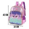 Mochila Escolar UP4YOU Petit Slime 3 Bolsos de Costas Bolsa Colorida Passeio Escola Menina Criança L - 2