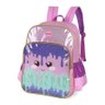 Mochila Escolar UP4YOU Petit Slime 3 Bolsos de Costas Bolsa Colorida Passeio Escola Menina Criança L - 1